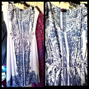 🎉FLASH SALE🎉 Boho Damask print dress by Agenda